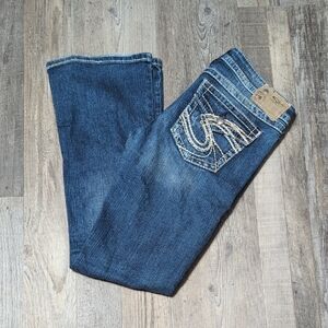 Silver Pioneer Boot Cut Jeans